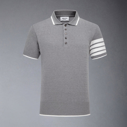 Contrast stripes POLO Shirt