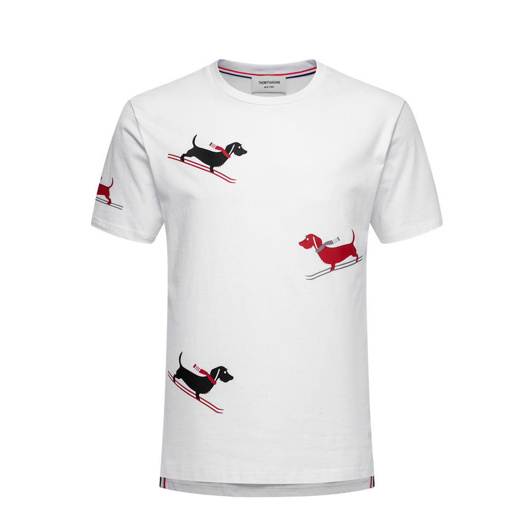 Puppy Print T-Shirt - Cute Dog Graphic Tee