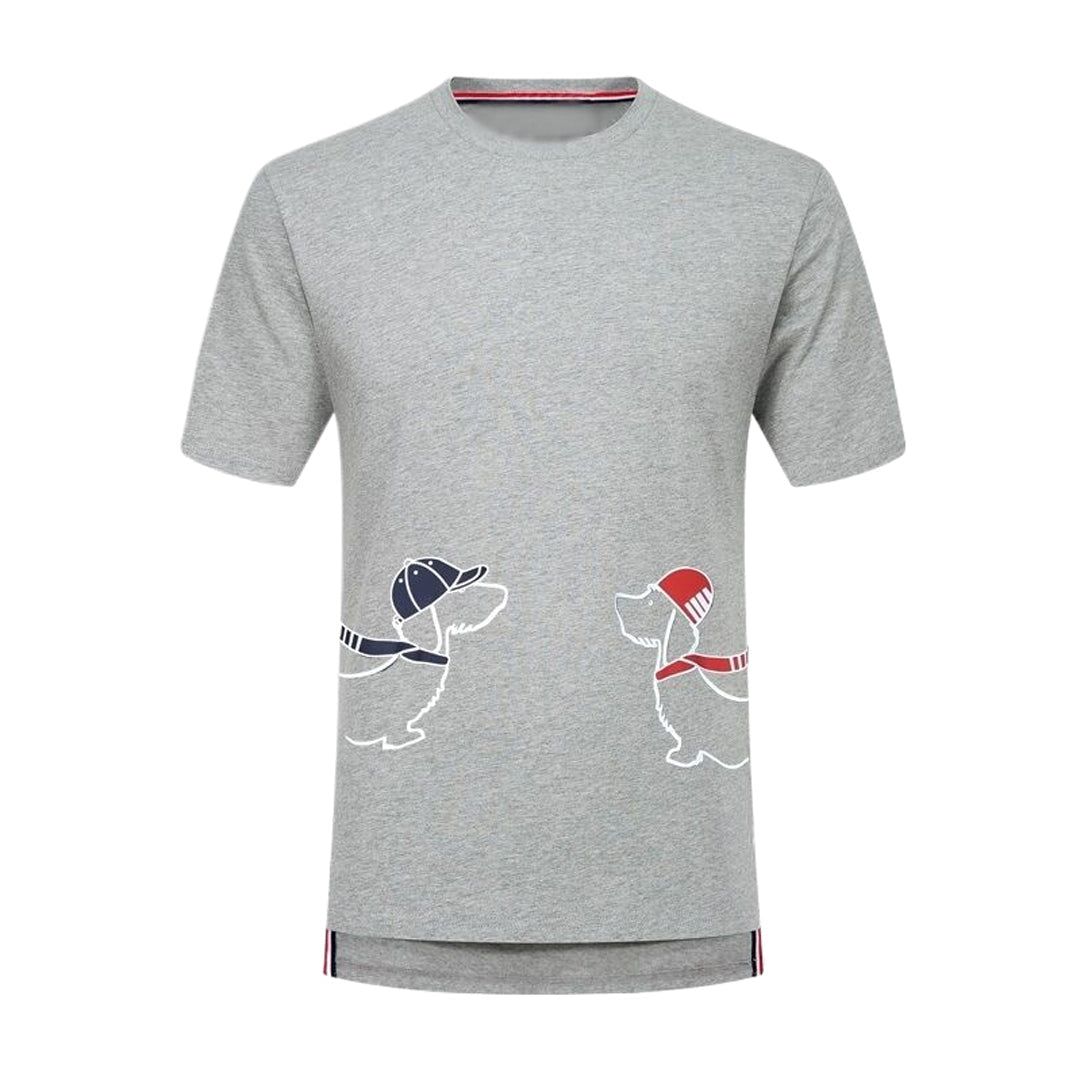 Thom BrownePuppy Embroidery T-shirt