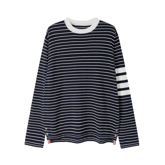 Thom BrowneClassic V-Neck Knitted Cardigan Sweater