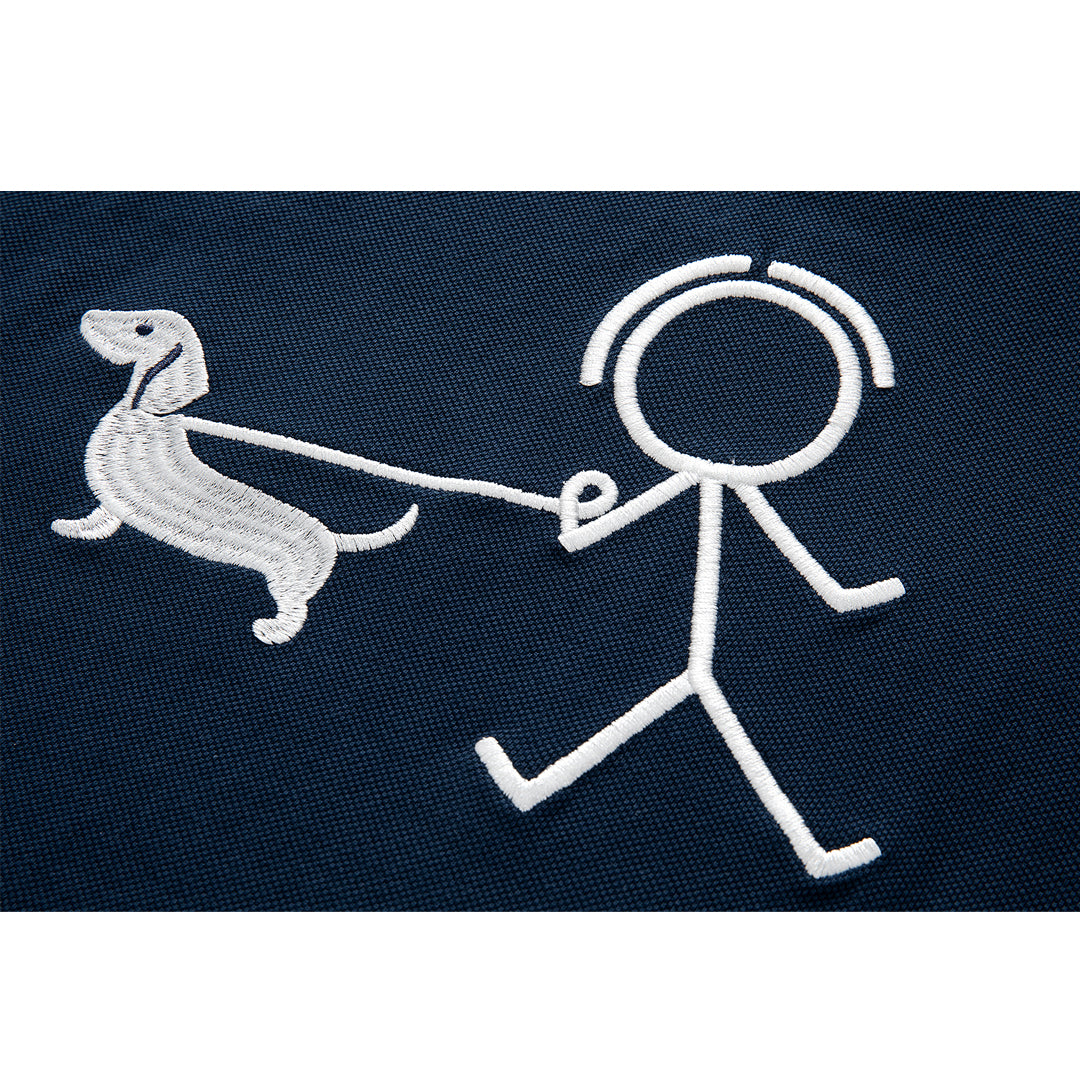 Thom BrownePuppy Embroidered T-Shirt - Premium Cotton Tee with Dog Design