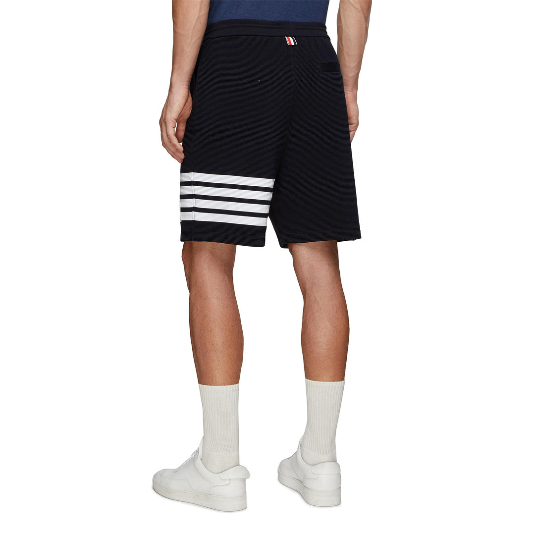 Thom BrowneMen's Sports Shorts - 100% Cotton Made in Japan with 4-Bar Detail