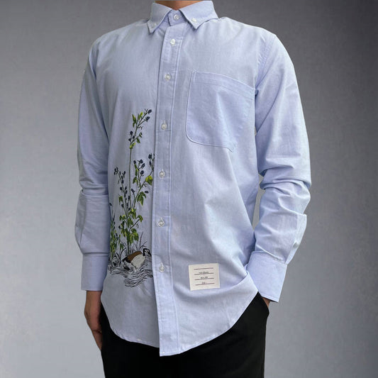 2025 Embroidered Oxford Shirt