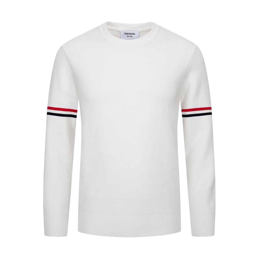 Thom BrowneMerino Wool Crew Neck Pullover