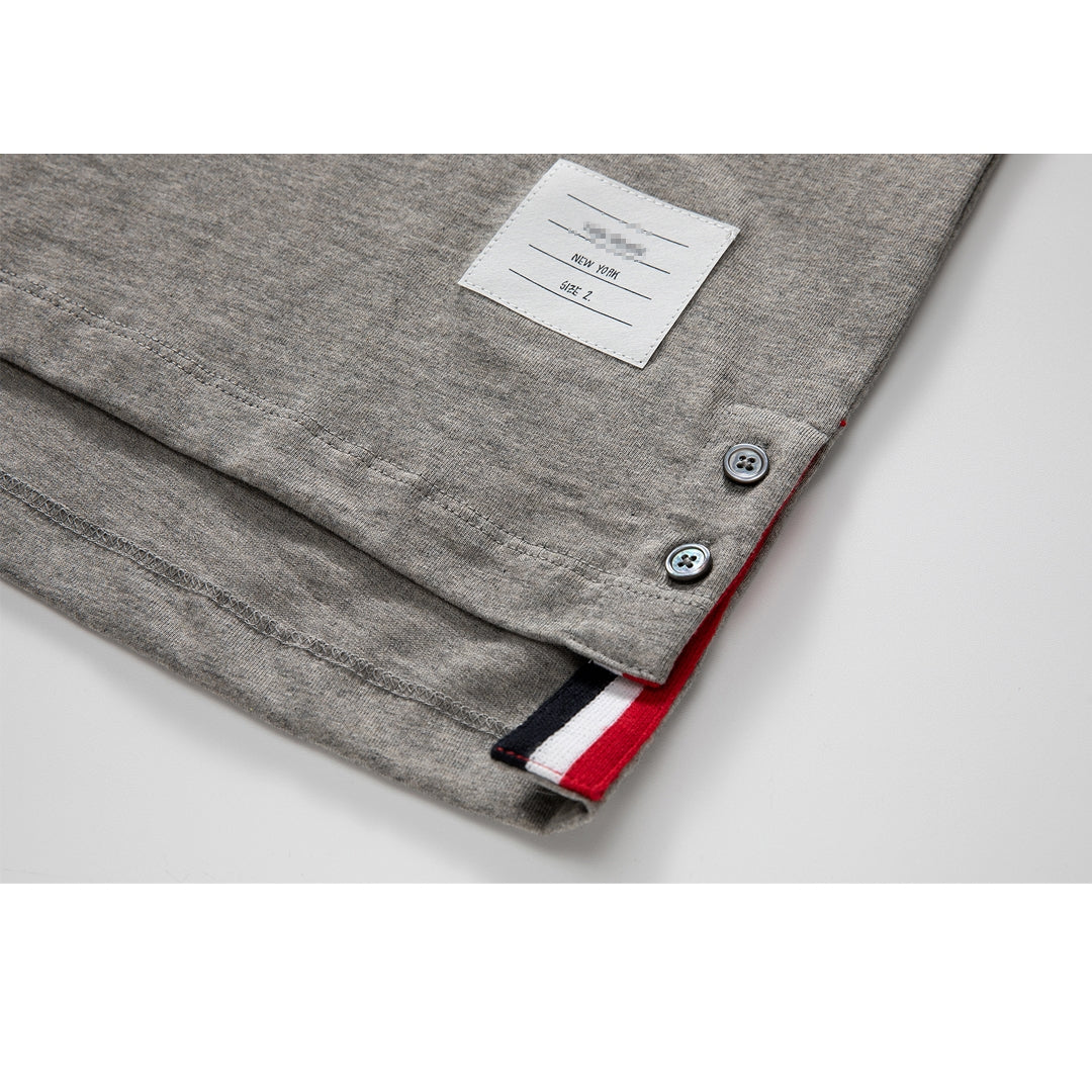 Thom BrowneSolid Color T-shirt