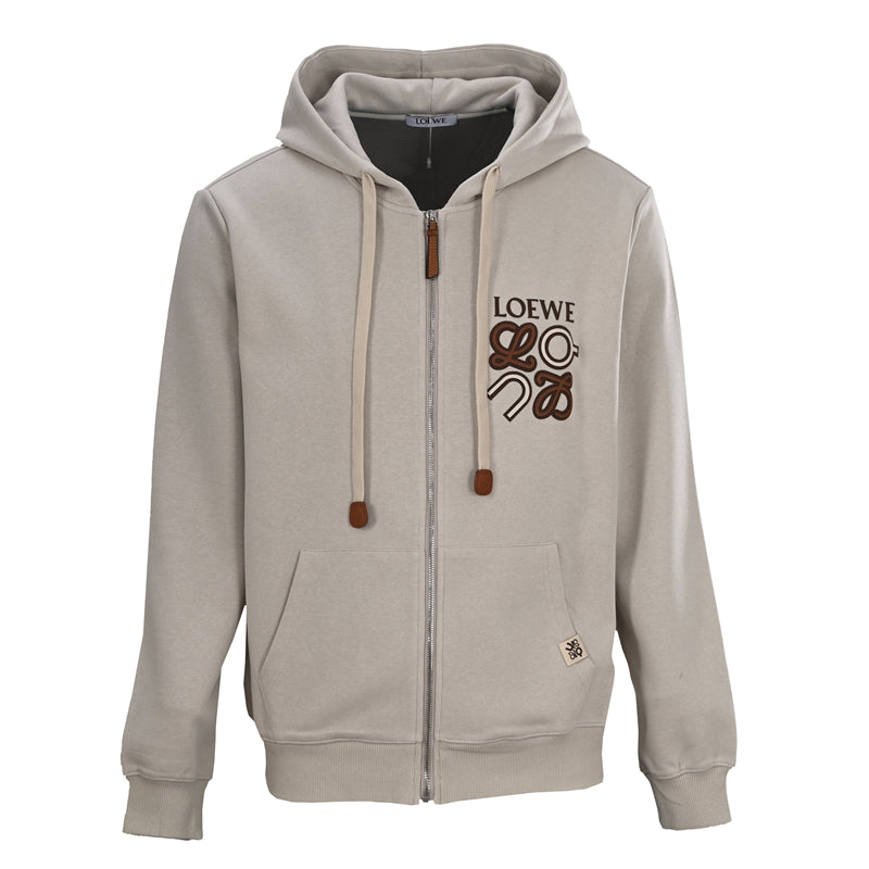 LOEWE Lambswool Hooded Jacket