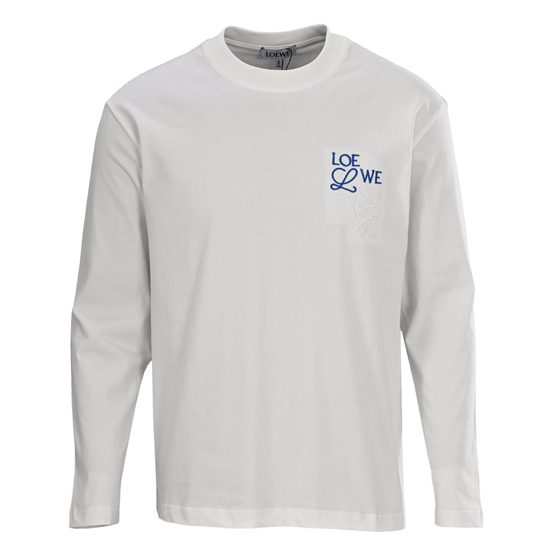 LOEWE Pure Cotton Long-Sleeve T-Shirt