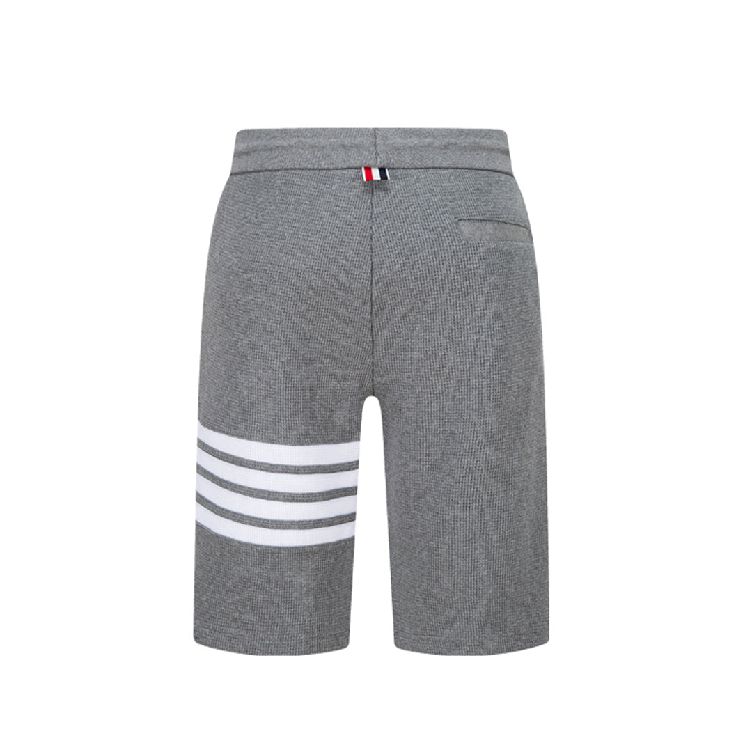 Thom BrowneMen's Sports Shorts - 100% Cotton Made in Japan with 4-Bar Detail
