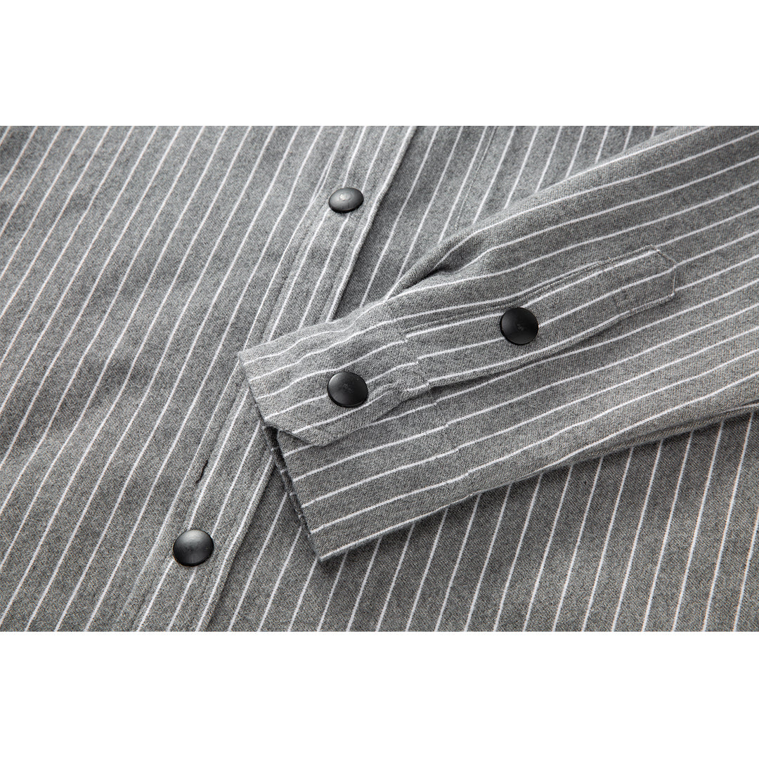 Thom BrownePremium 4-Bar Oxford Elastic Thick Shirt