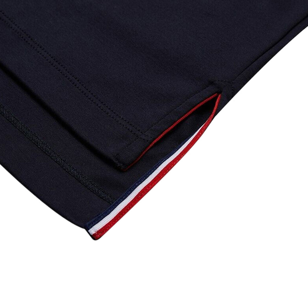 Thom BrowneMen's Premium Cotton T-Shirt | Signature Grosgrain Detail | Timeless Cut