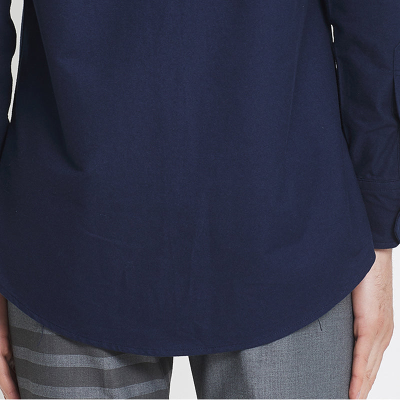 Thom BrowneClassic 4-Bar Oxford Elastic Shirt