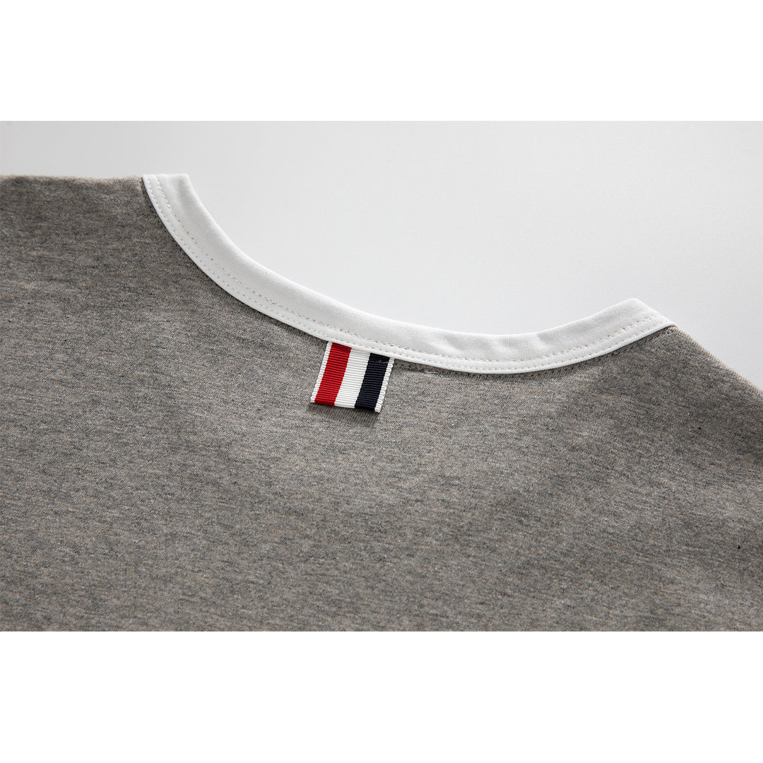 Thom BrowneSolid Color T-shirt