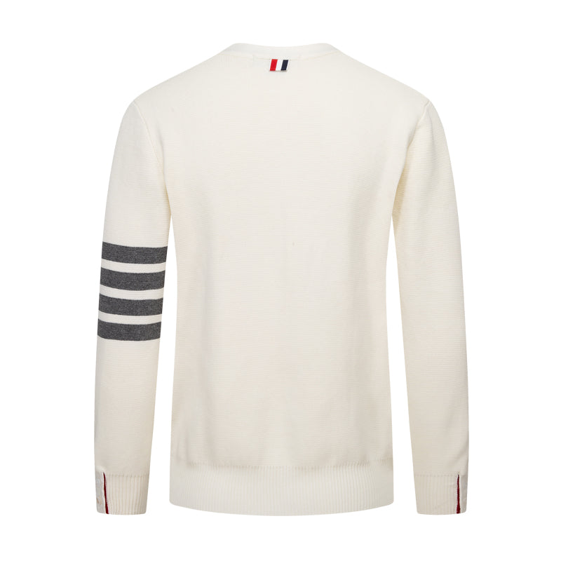 Thom BrowneMerino Wool Crew Neck Pullover