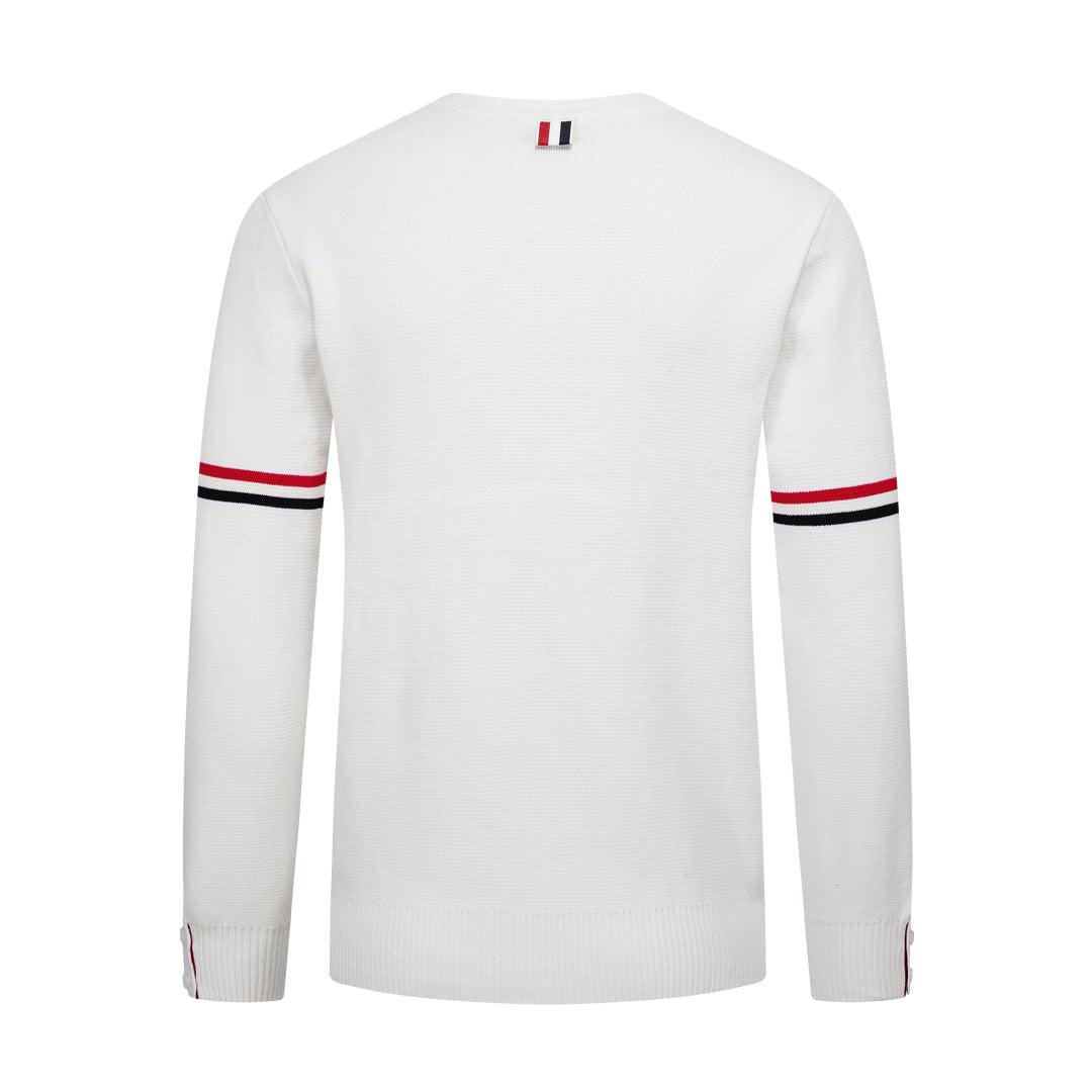 Thom BrowneMerino Wool Crew Neck Pullover