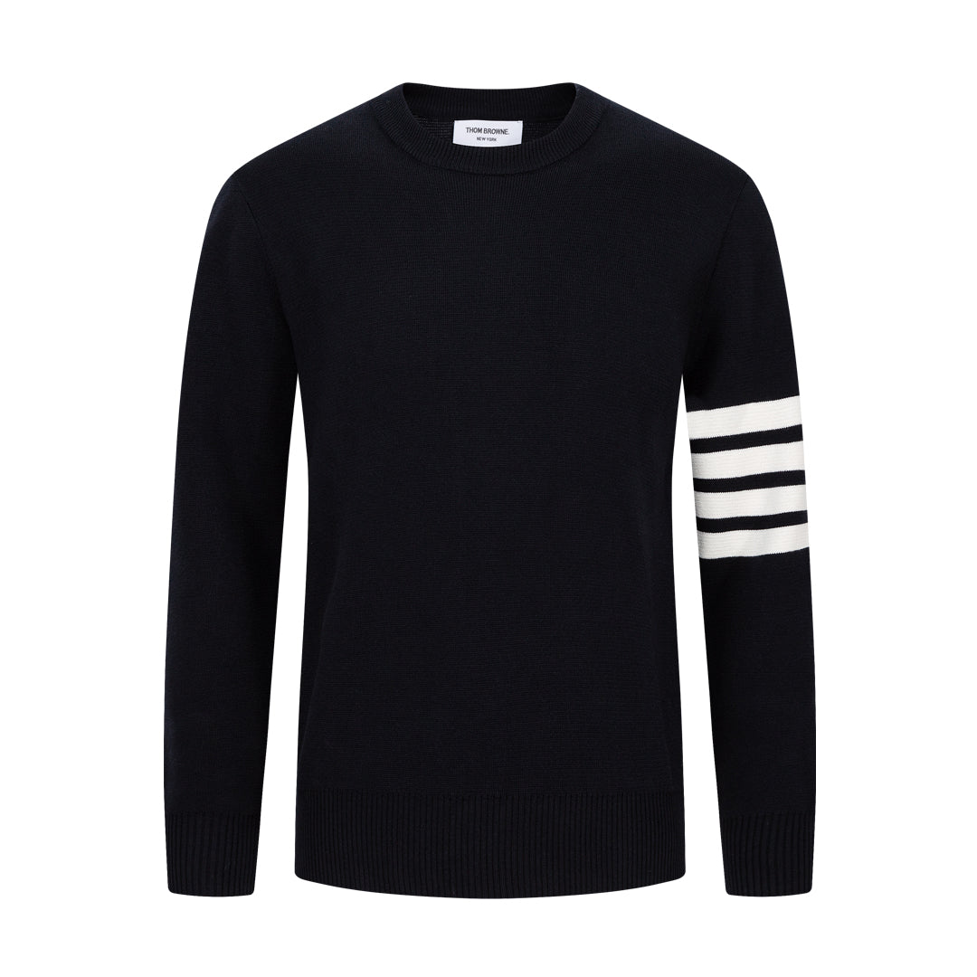 Thom BrowneMerino Wool Crew Neck Pullover