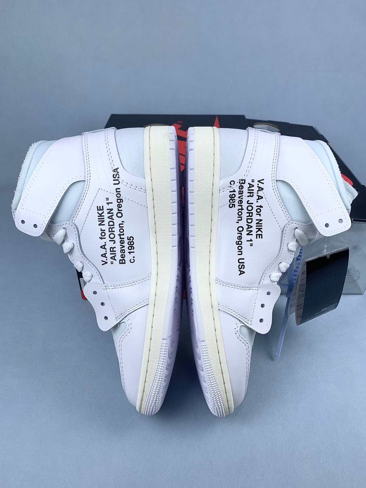 Air Jordan 1 High OG x Off-White "Triple White" AA3834-100