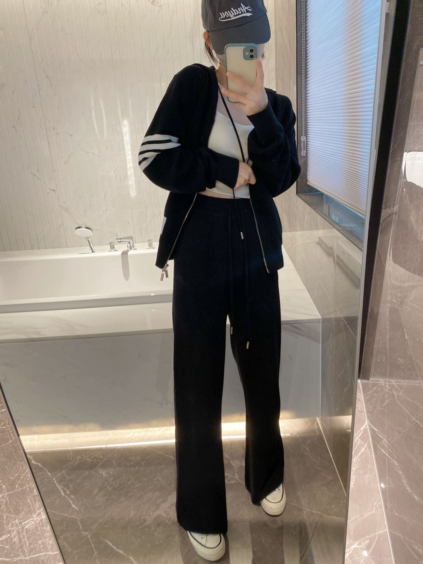 2025 Hoodie + wide-leg pants set