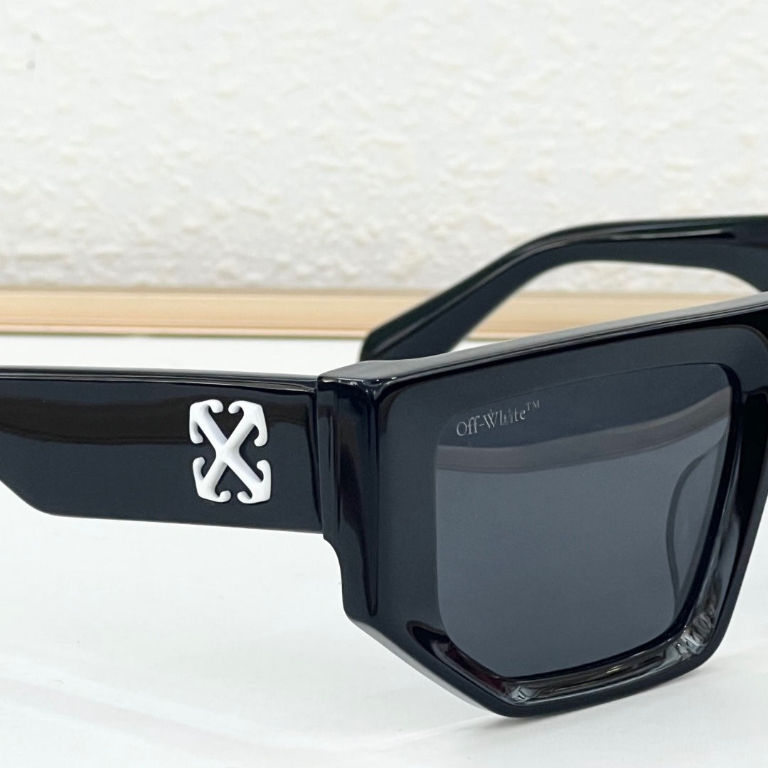 OFF-WHITE Signature Arrow Logo Sunglasses - Medium Acetate Frame (10 Styles)