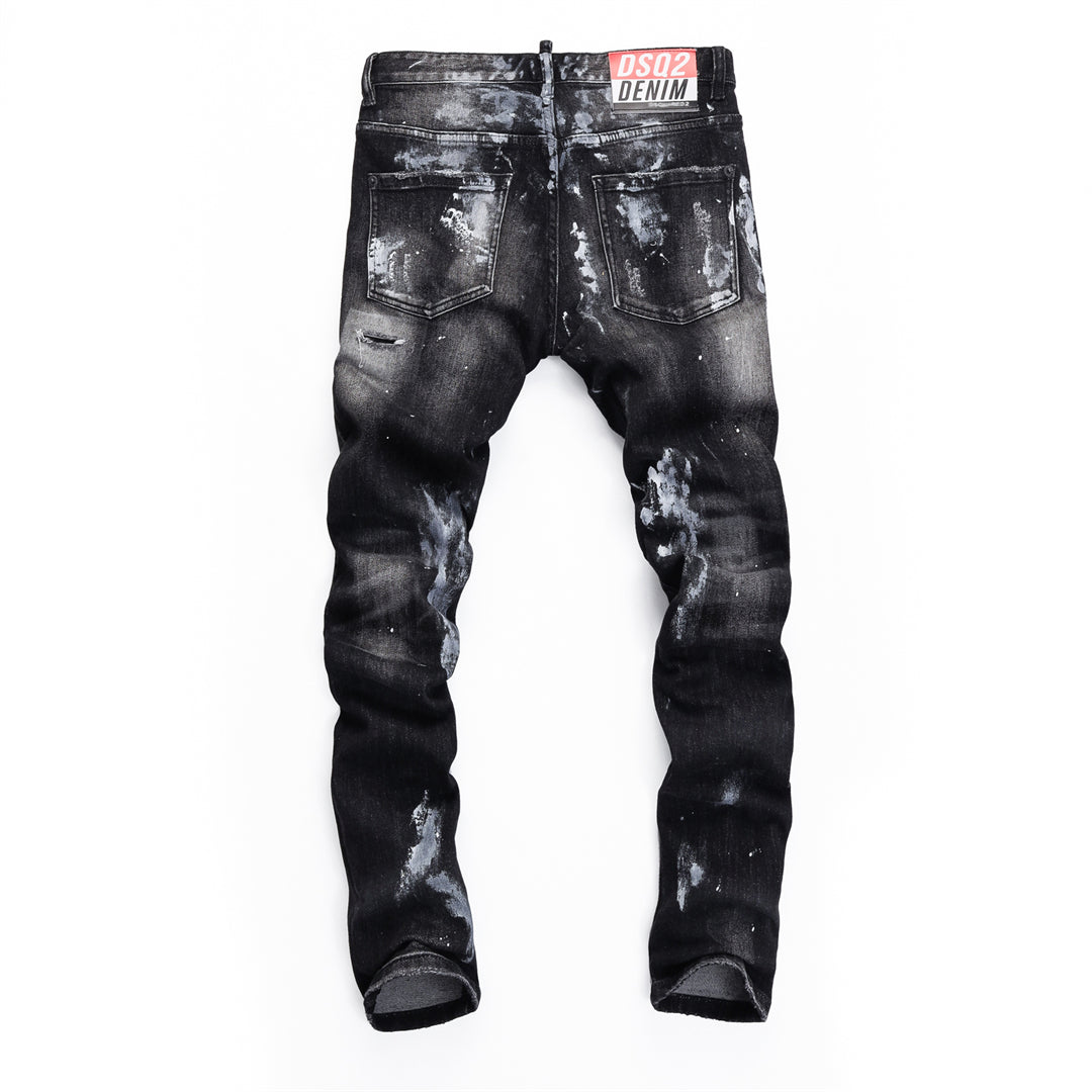 DSQ2 Jeans Ripped Black