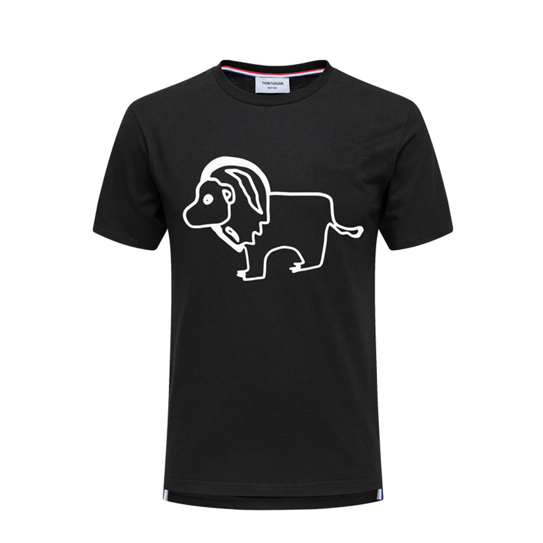 Thom BrowneLion print T-shirt