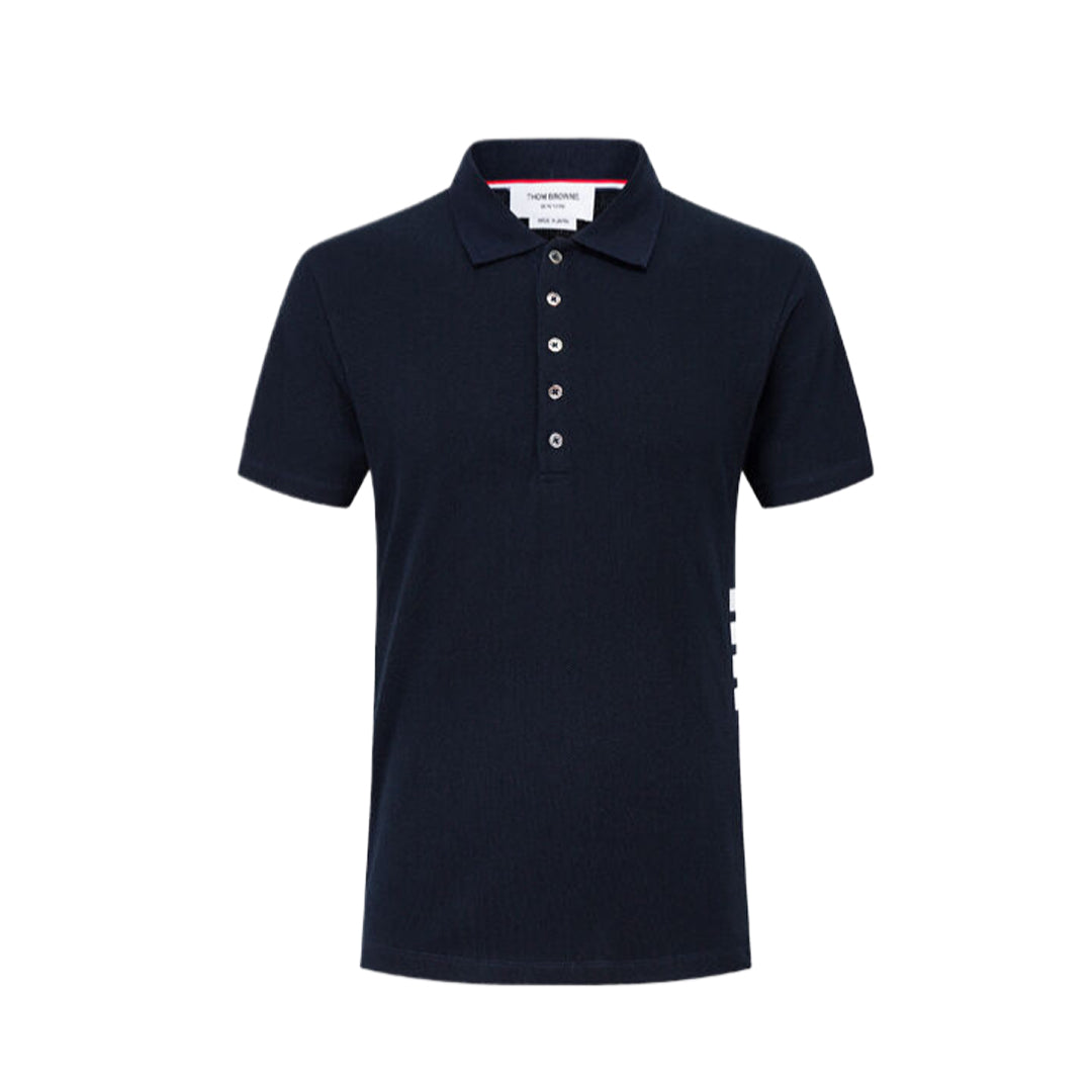 Thom BrowneCotton POLO Shirt