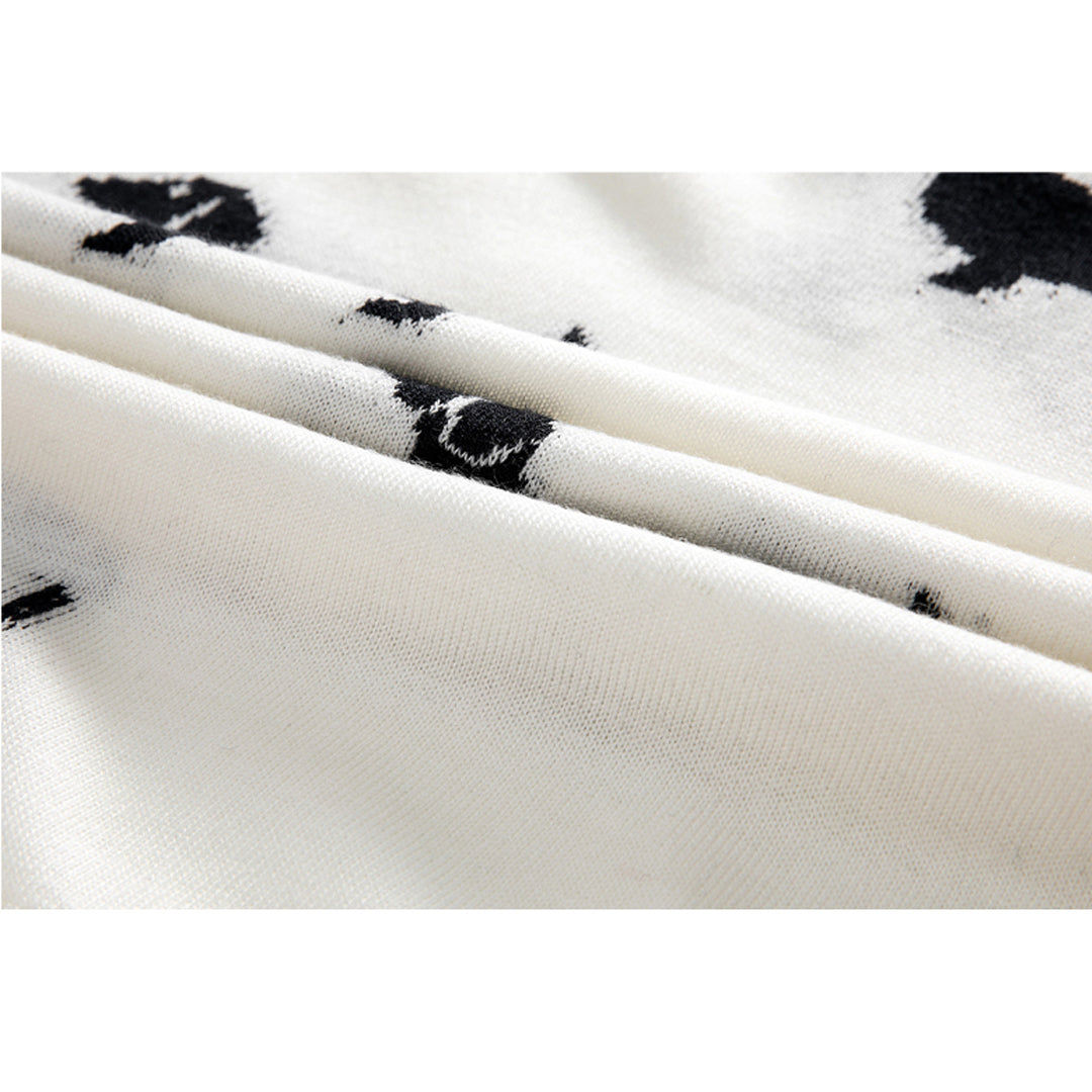Thom BrowneWomen's Puppy Graphic T-Shirt - Striped Grosgrain Detail