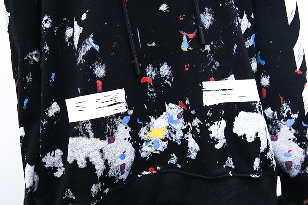 OFF-WHITELogo Print Oversized Hoodie – 100% Cotton