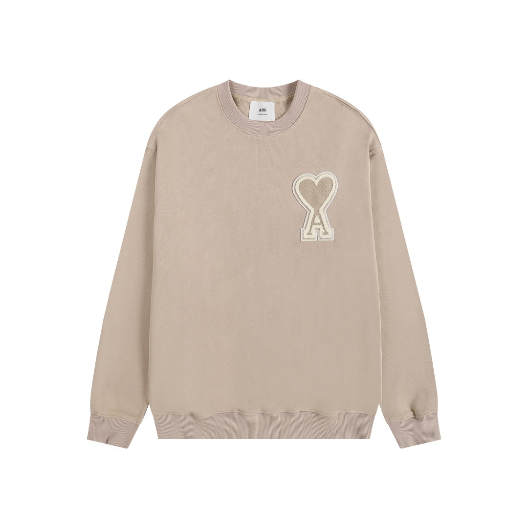 AMI PARIS cotton hoodie