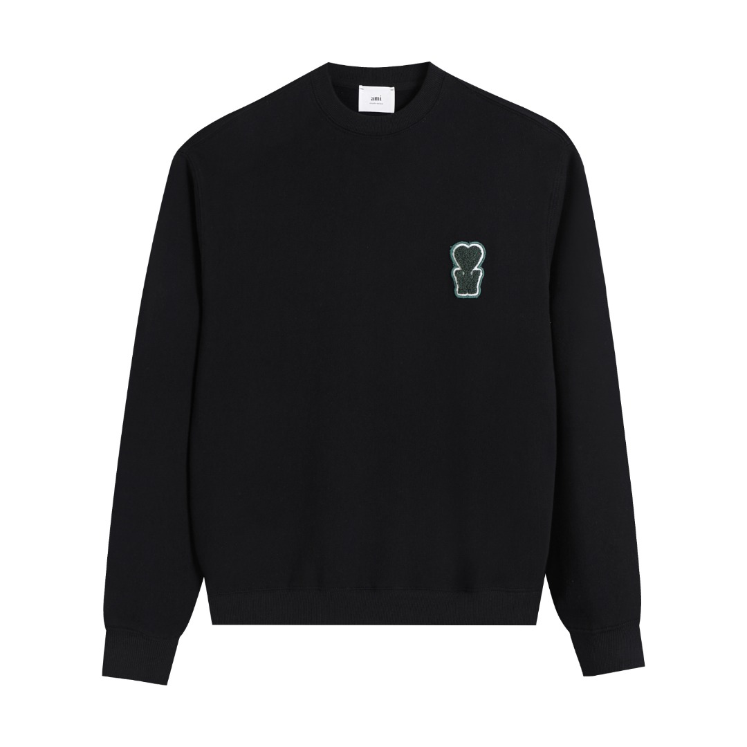 AMI PARIS cotton hoodie