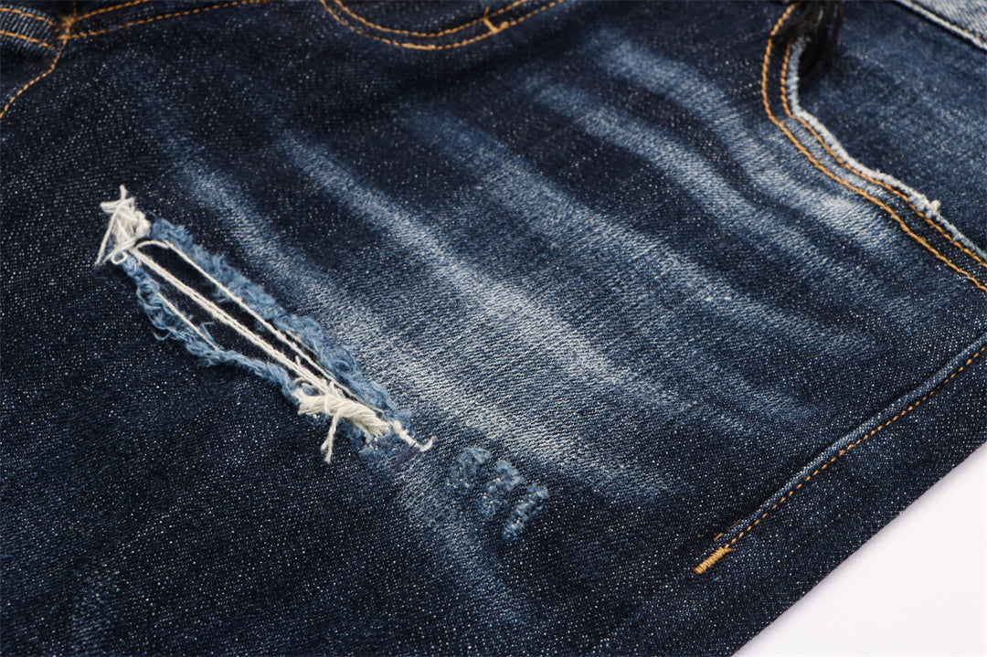 DSQ2 Men's Dark Wash Slim Fit Jeans