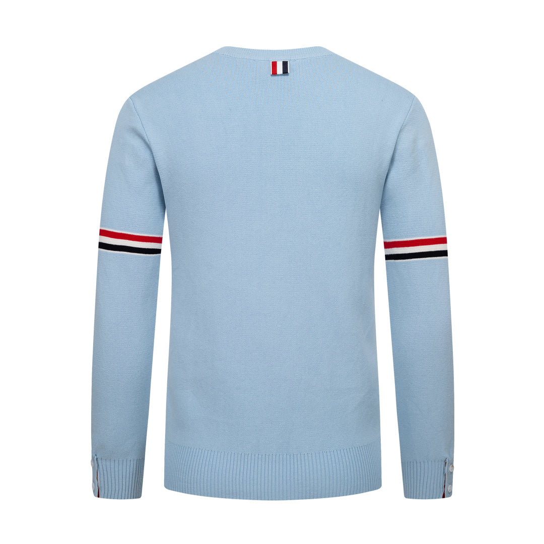 Thom BrowneMerino Wool Crew Neck Pullover