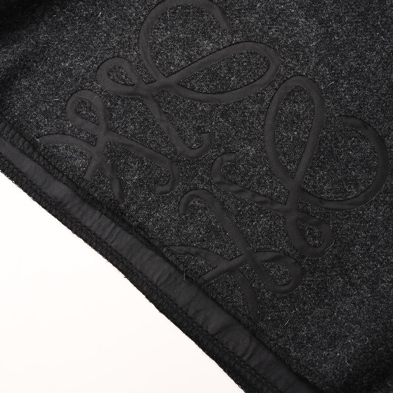 LOEWE Semi-Embroidered Flannel Shorts