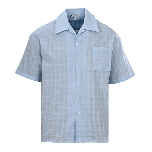 LOEWE Pure Cotton Short-Sleeve Shirt