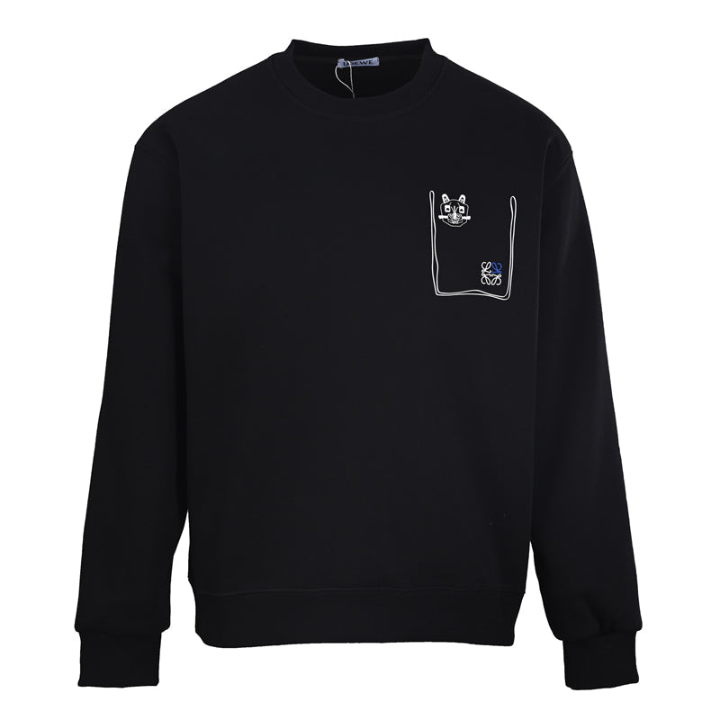 LOEWE Crewneck Pullover Sweatshirt