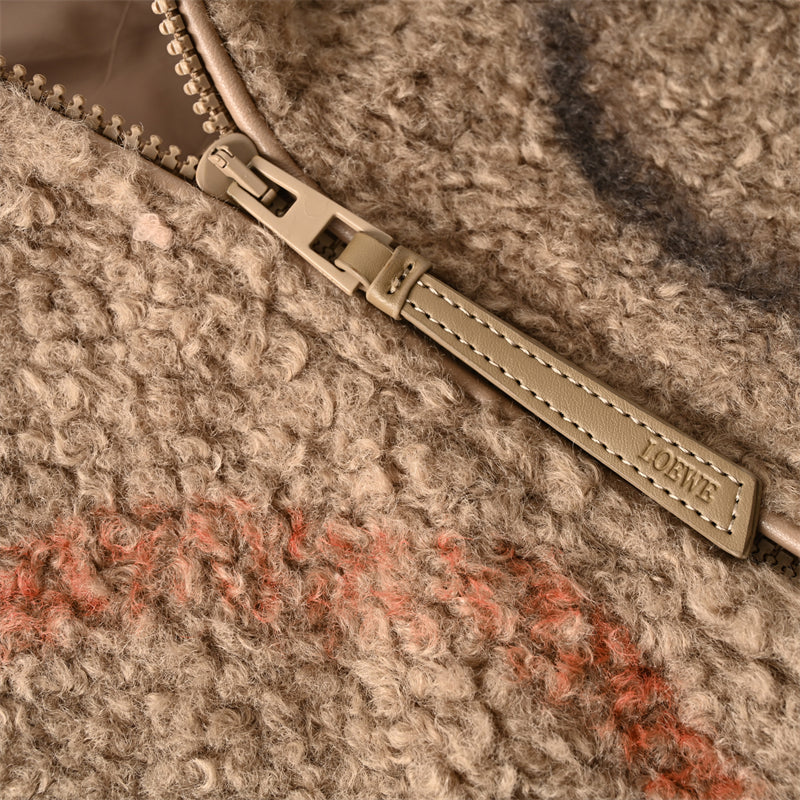 LOEWE Lambswool Hooded Jacket