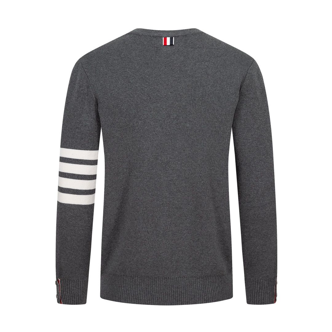 Thom BrowneMerino Wool Crew Neck Pullover