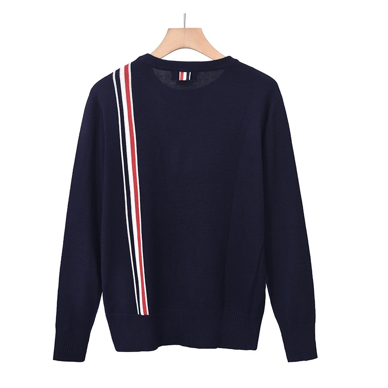 Thom BrowneClassic V-Neck Knitted Cardigan Sweater
