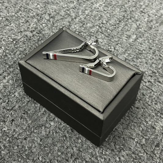 Thom BrownePremium Alloy Tie Clip - Japanese Craftsmanship (Unisex)
