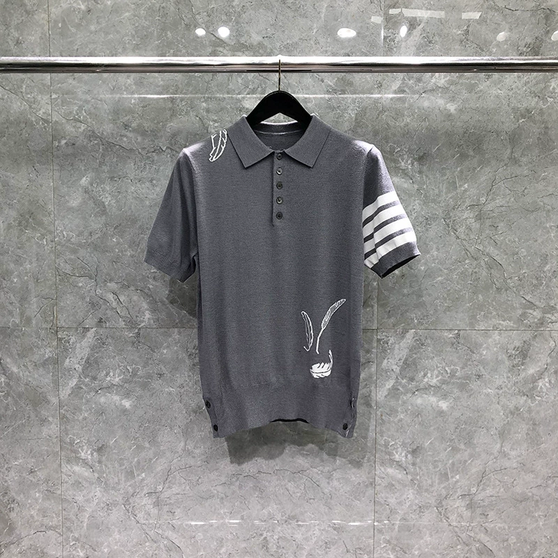 2025  Knitted Polo Shirt