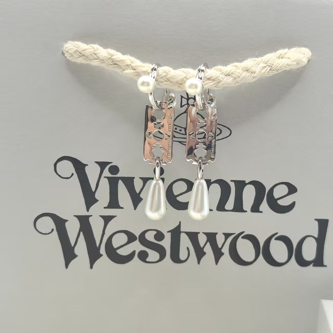 Vivienne Westwood Pearl Drop Earrings