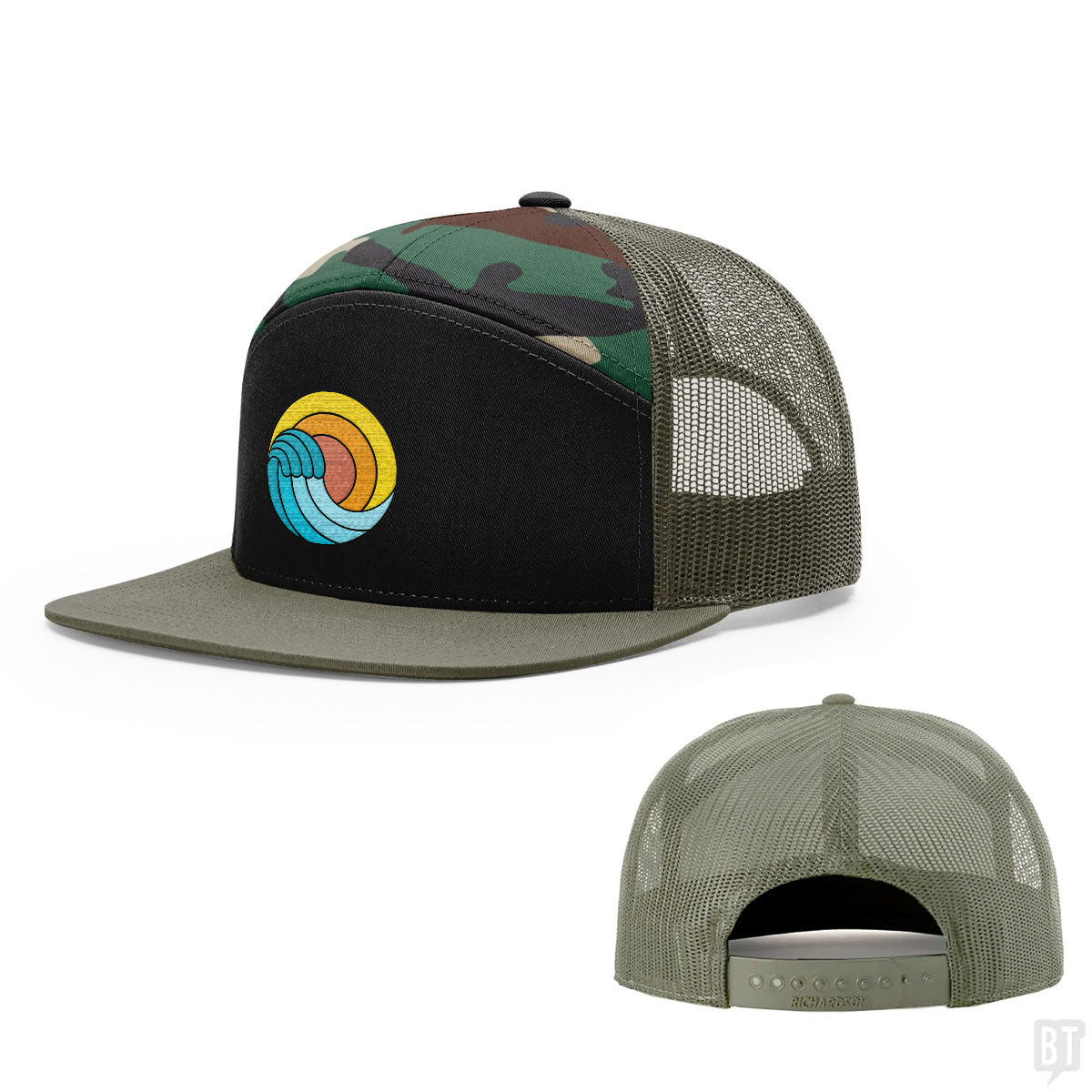 Retro Beach Wave Hats