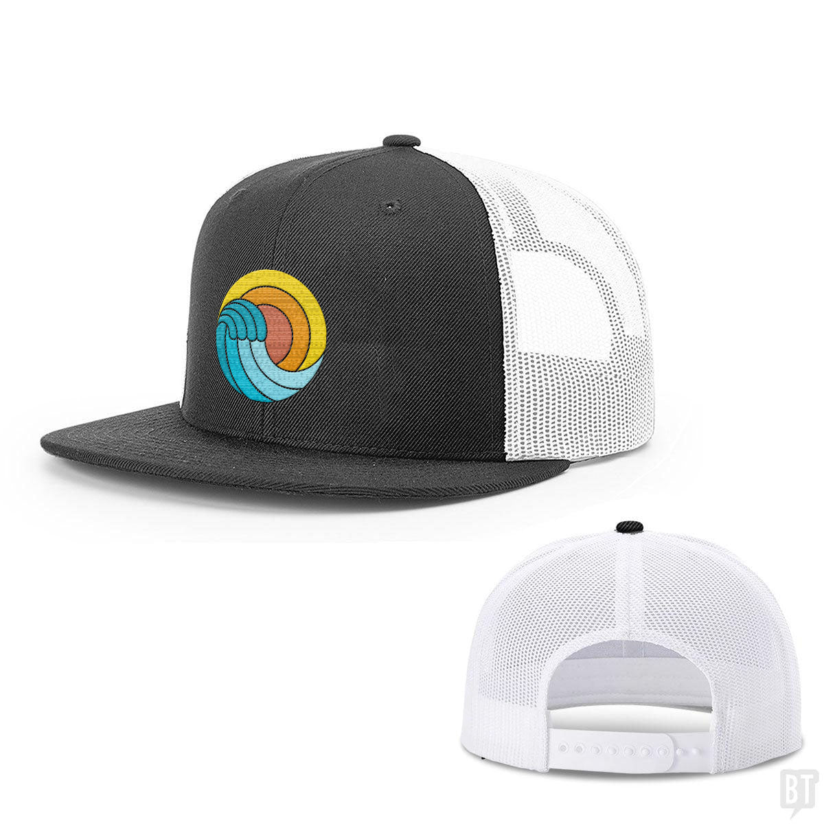 Retro Beach Wave Hats