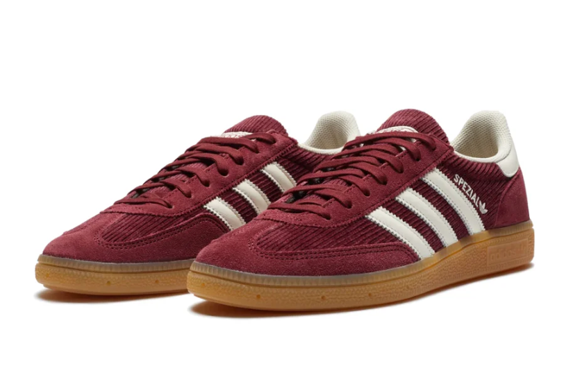 Womens adidas Handball Spezial Shadow Red IG1978 - Image 2