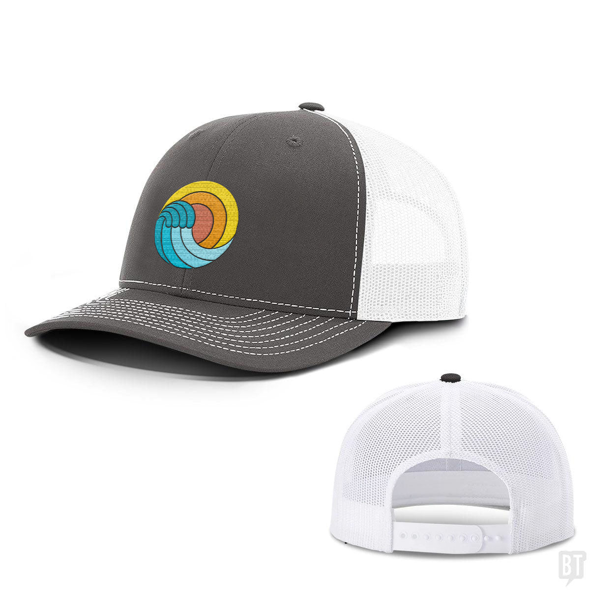 Retro Beach Wave Hats