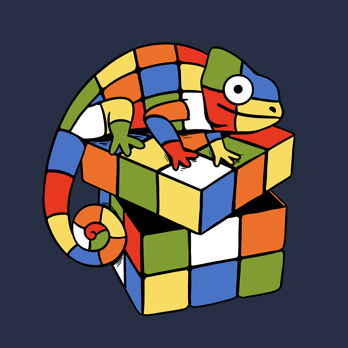Cube Chamaleon