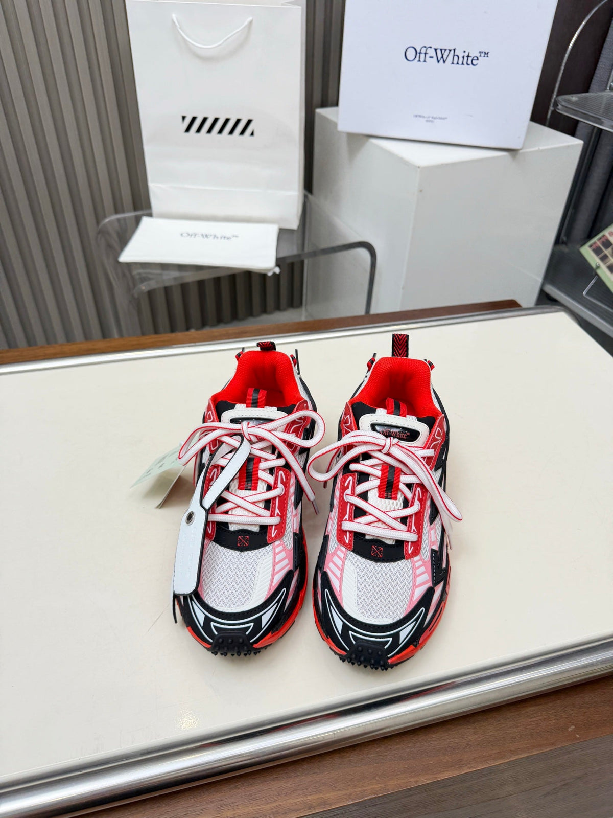 OFF-WHITE  New Men's and Women's Hiking Shoes