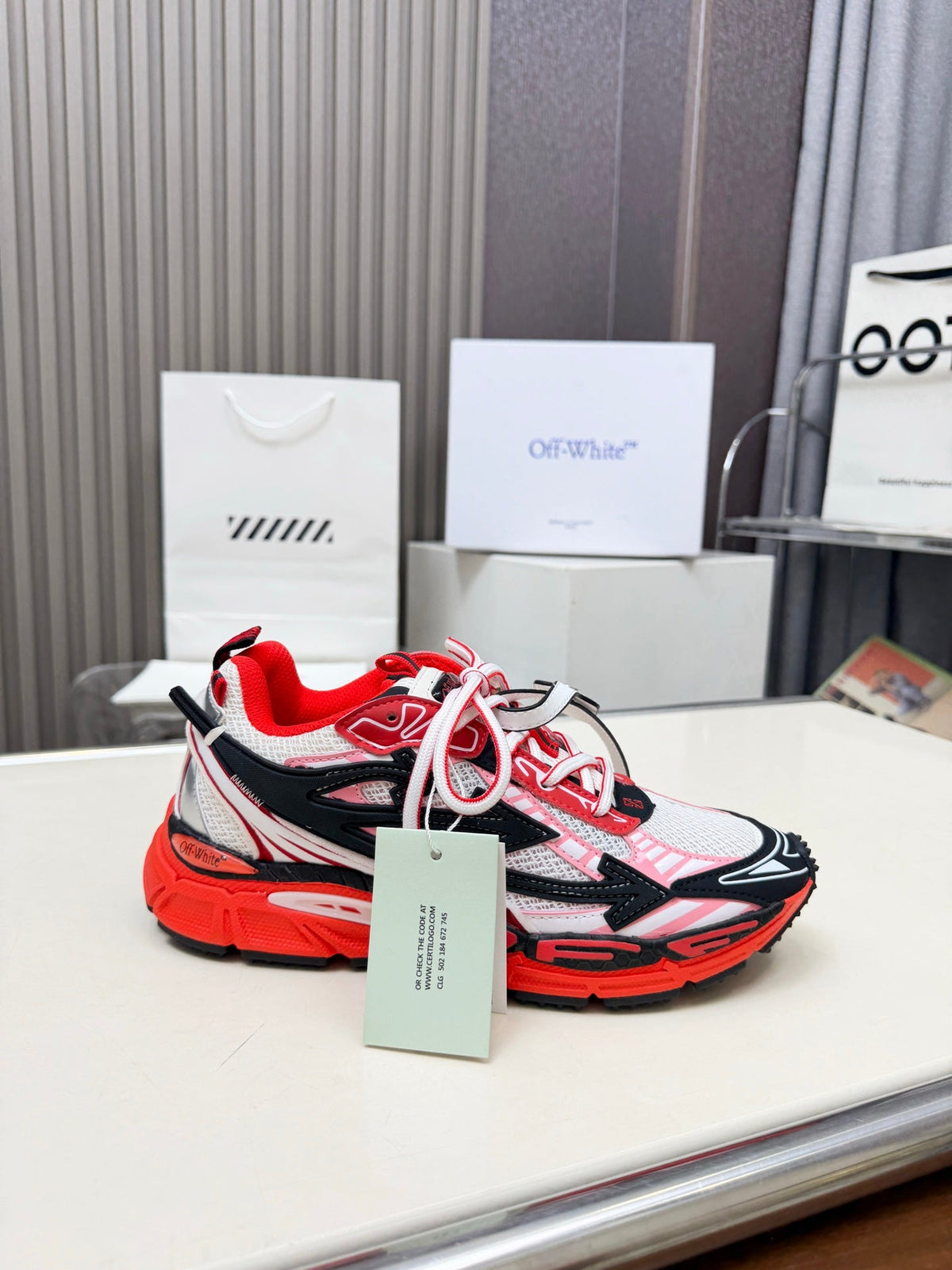 OFF-WHITE  New Men's and Women's Hiking Shoes