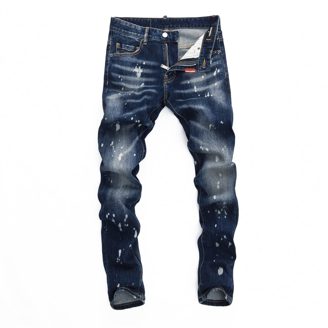 DSQ2 Men's Slim Fit Dark Wash Jeans