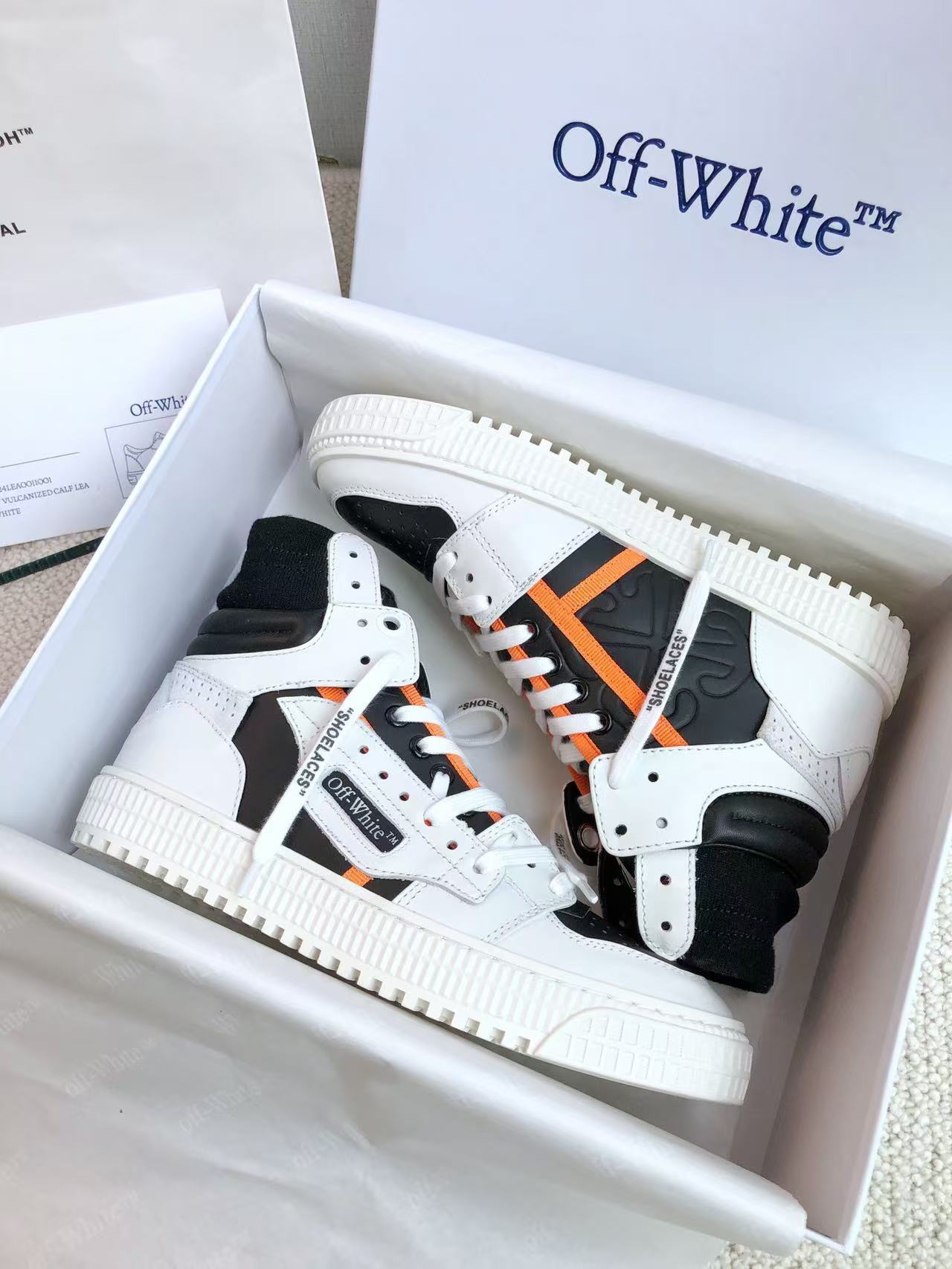 Off  Unisex High-Top Casual Shoes