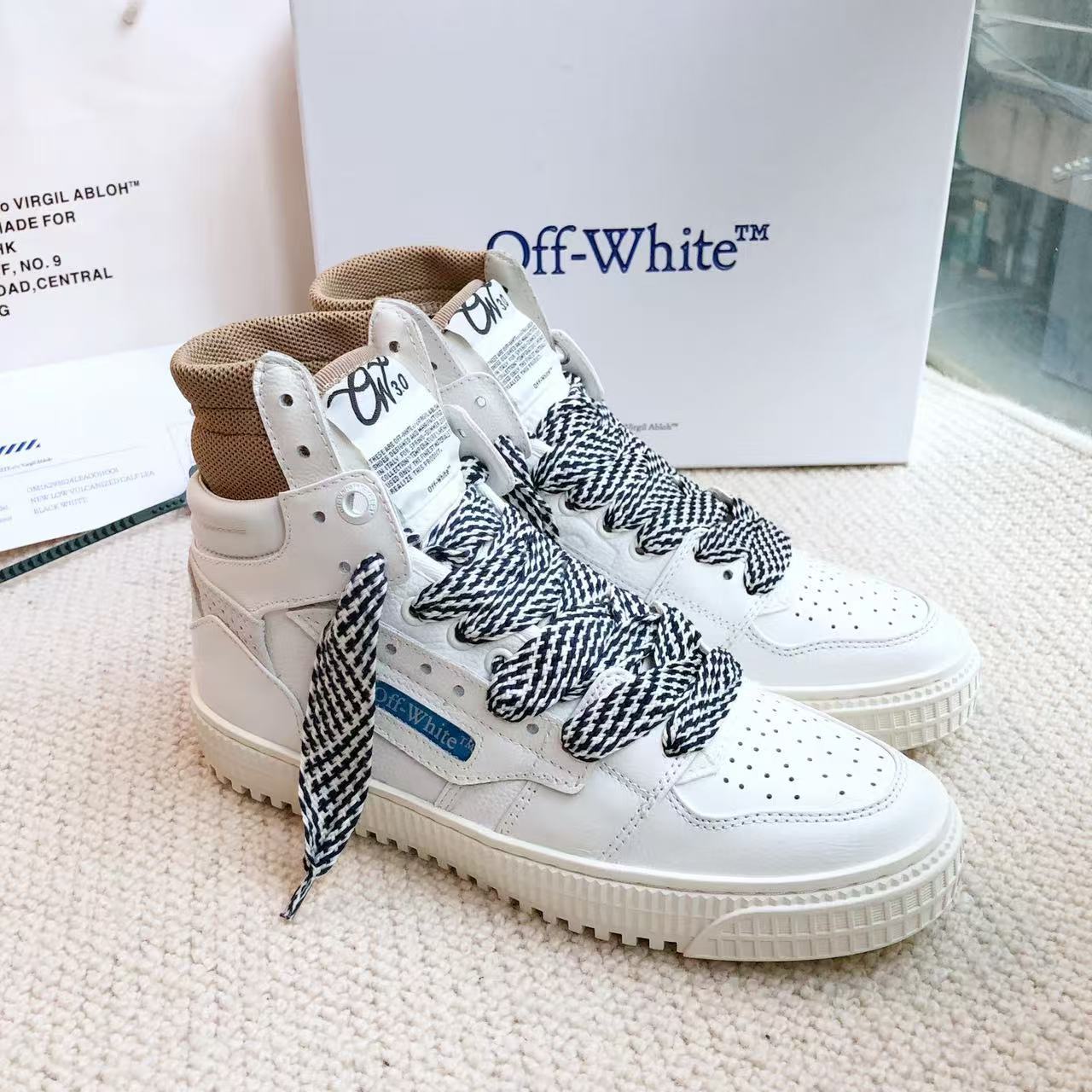 Off  Unisex High-Top Casual Shoes